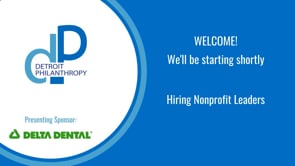 Hiring Nonprofit Leaders