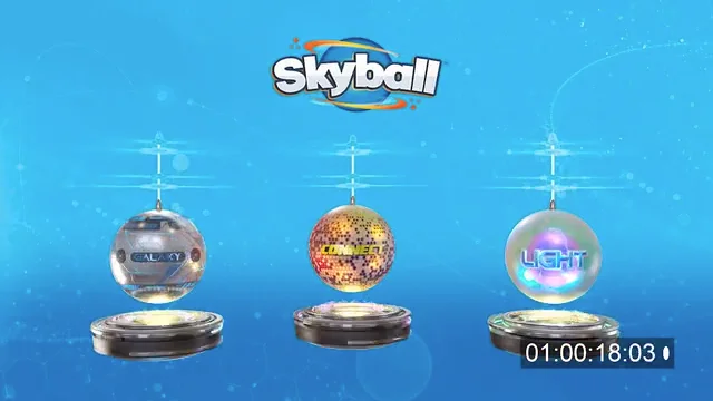 Skyball Connect  Bola Voladora Con Luces Led Y Bluetooth Que