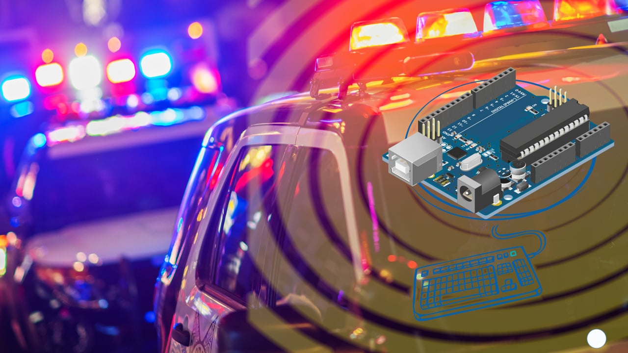 Sirenă de poliție ca în USA