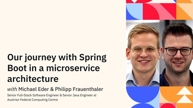 Our journey with Spring Boot in a microservice architecture