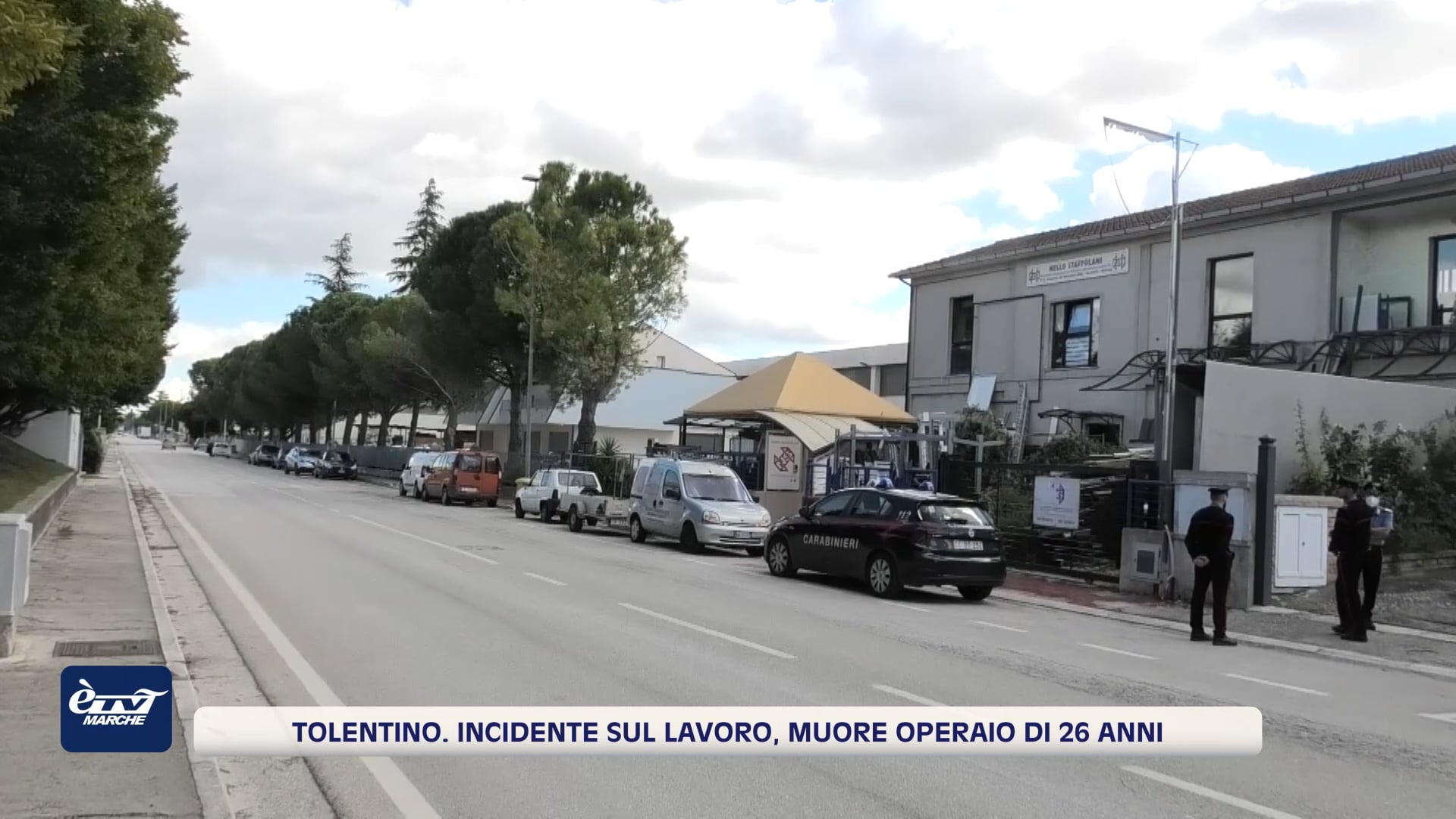 Tolentino. Incidente Sul Lavoro, Muore Un Operaio Di 26 Anni - VIDEO ...