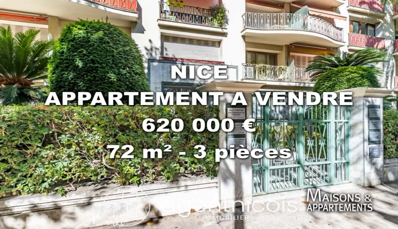 Nice Appartement A Vendre 620 000 € 72 M² 3 Pièces On Vimeo 0143