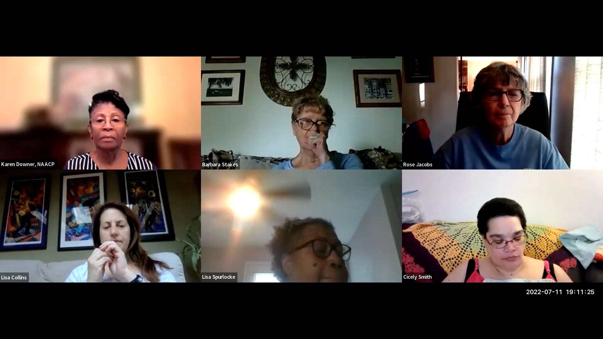 General Membership Meeting- July 11, 2022