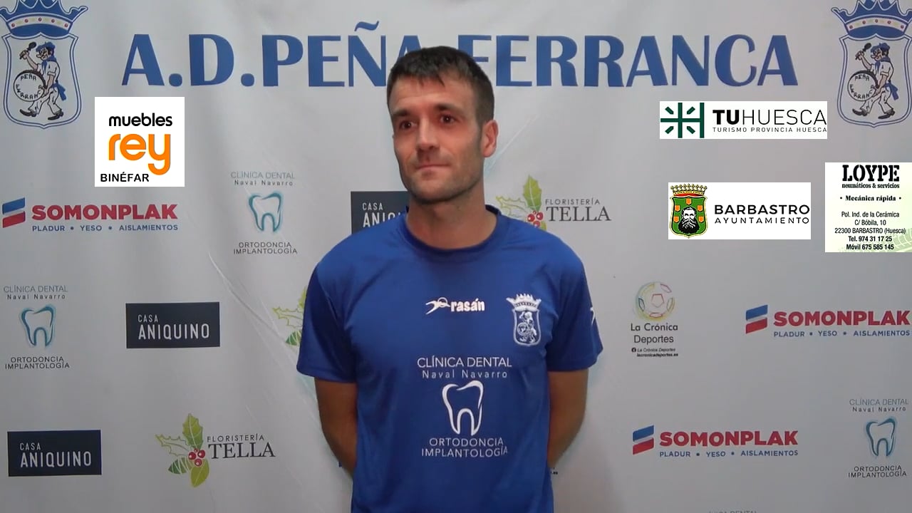 LA PREVIA / UD San Lorenzo - P. Ferranca Tella / NÉSTOR ARILLA (Entrenador Ferranca) Jornada 3 / 1ª Regional Gr 2