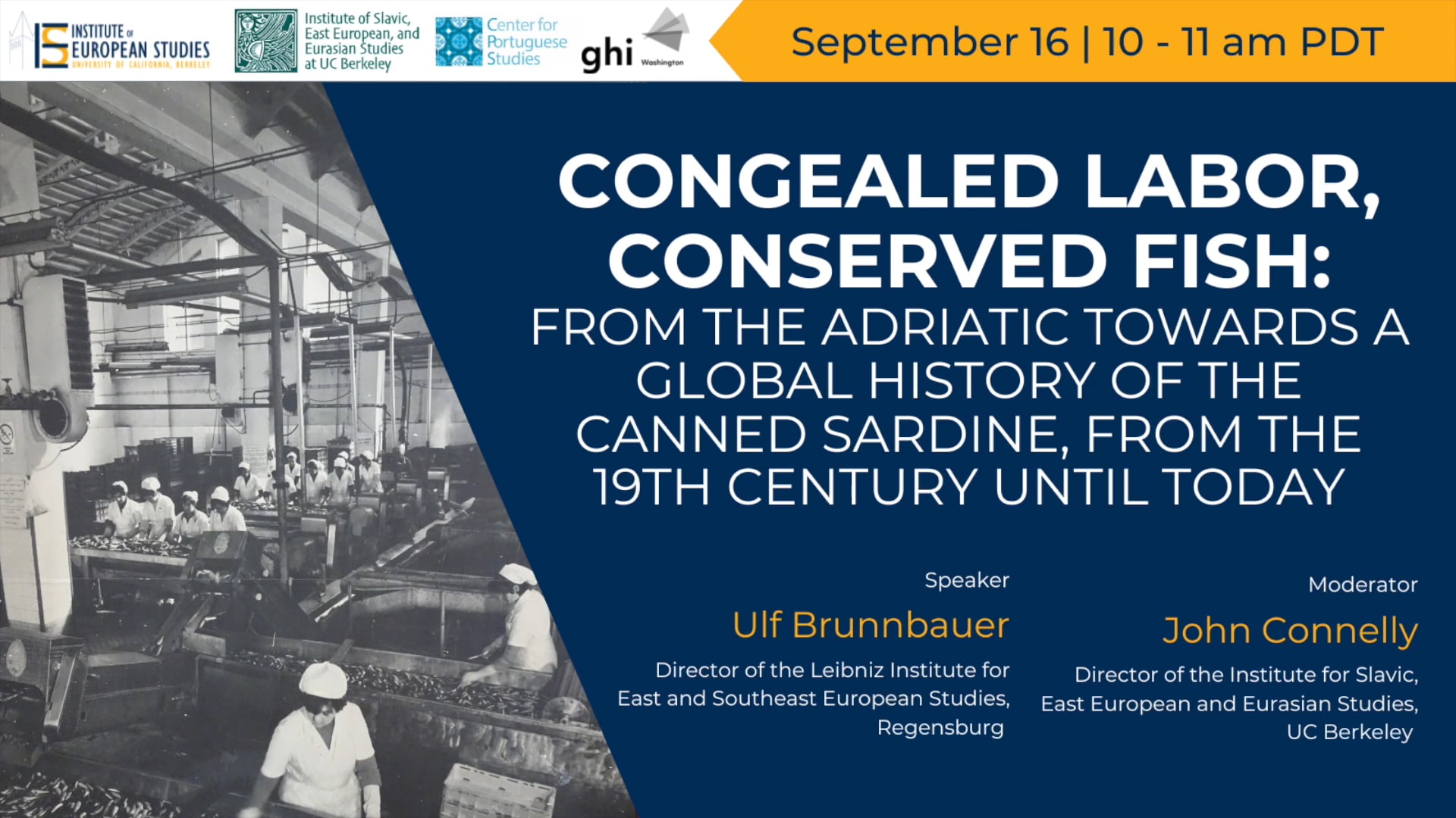 Congealed Labor, Conserved Fish: From the Adriatic towards a Global ...