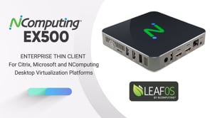 EX500 thin client by NComputing.