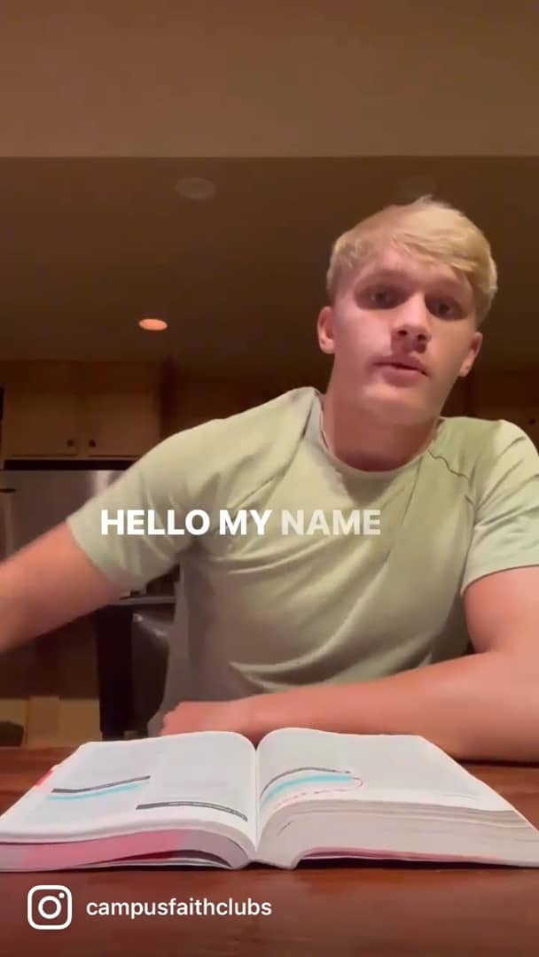 Devotional From Carson Hansen on Vimeo