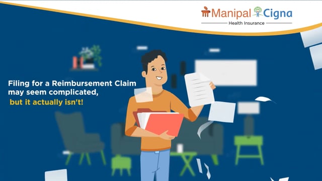 ⁣Discover How to File a Reimbursement Mediclaim Claim | ManipalCigna