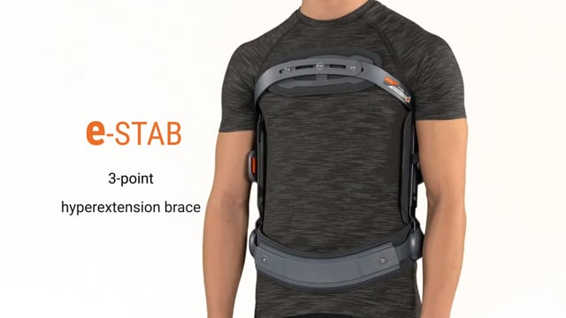 e-STAB - 3-point hyperextension brace