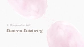 Five Minutes with Sharon Salzberg