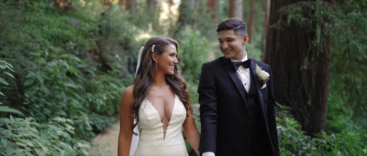 Morgan & Grayson wedding film at Nestldown · Santa Cruz Mountains