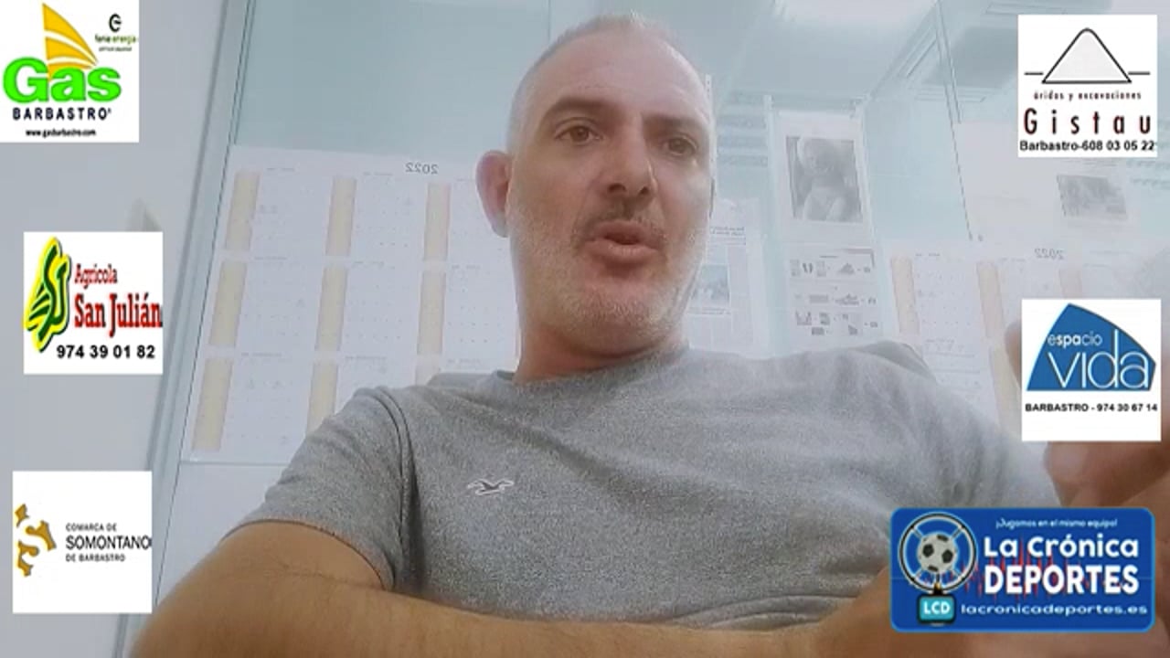 LA PREVIA / CF Calamocha - UD Barbastro / HUMBERTO ARTO (Entrenador Calamocha) Jornada 3 / 3ª División