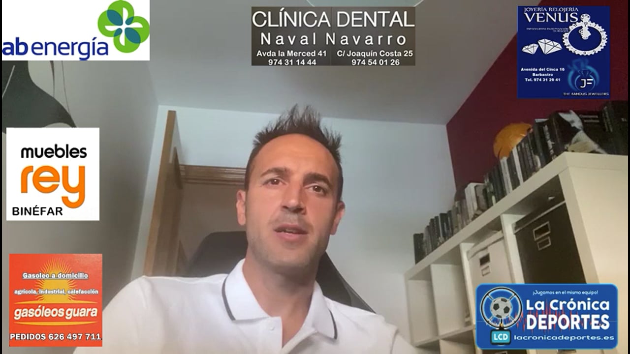 LA PREVIA / CD Cuarte - CD Binéfar / DAVID GIMÉNEZ (Entrenador Binéfar) Jornada 3 / 3ª División