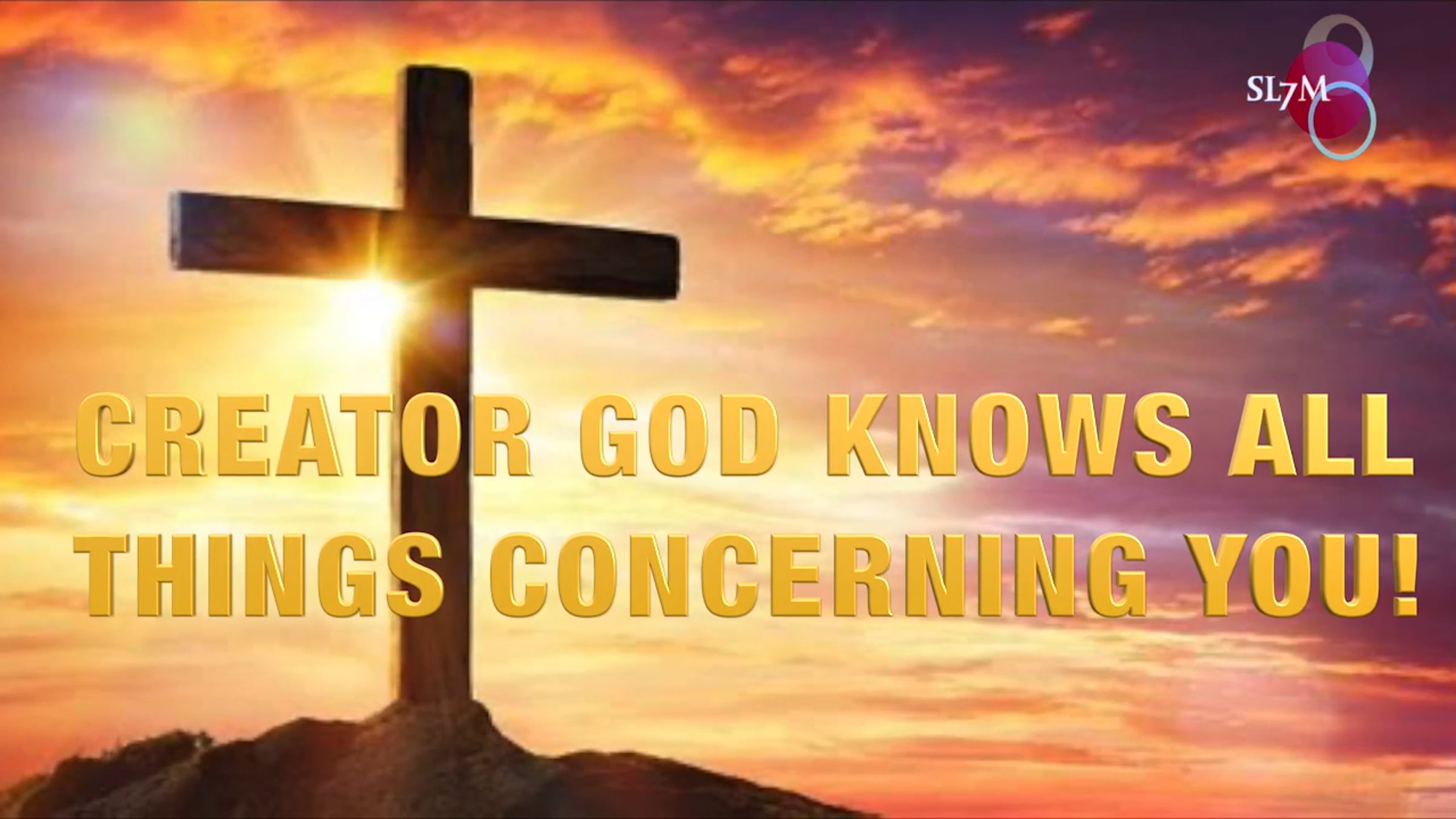CREATOR GOD KNOWS ALL THINGS CONCERNING YOU.mp4 | Videos & Movies on Vimeo