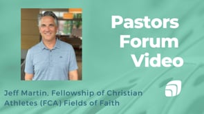 Raising up Leaders with Jeff Martin on our Pastors Forum
