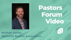 Pastors and Disciple-Making with Michael Kelley on our Pastors Forum