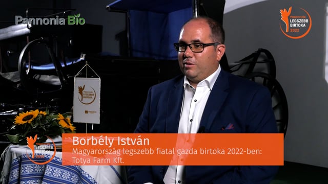 Magyarország legszebb fiatal gazda birtoka 2022-ben a Totya Farm Kft.