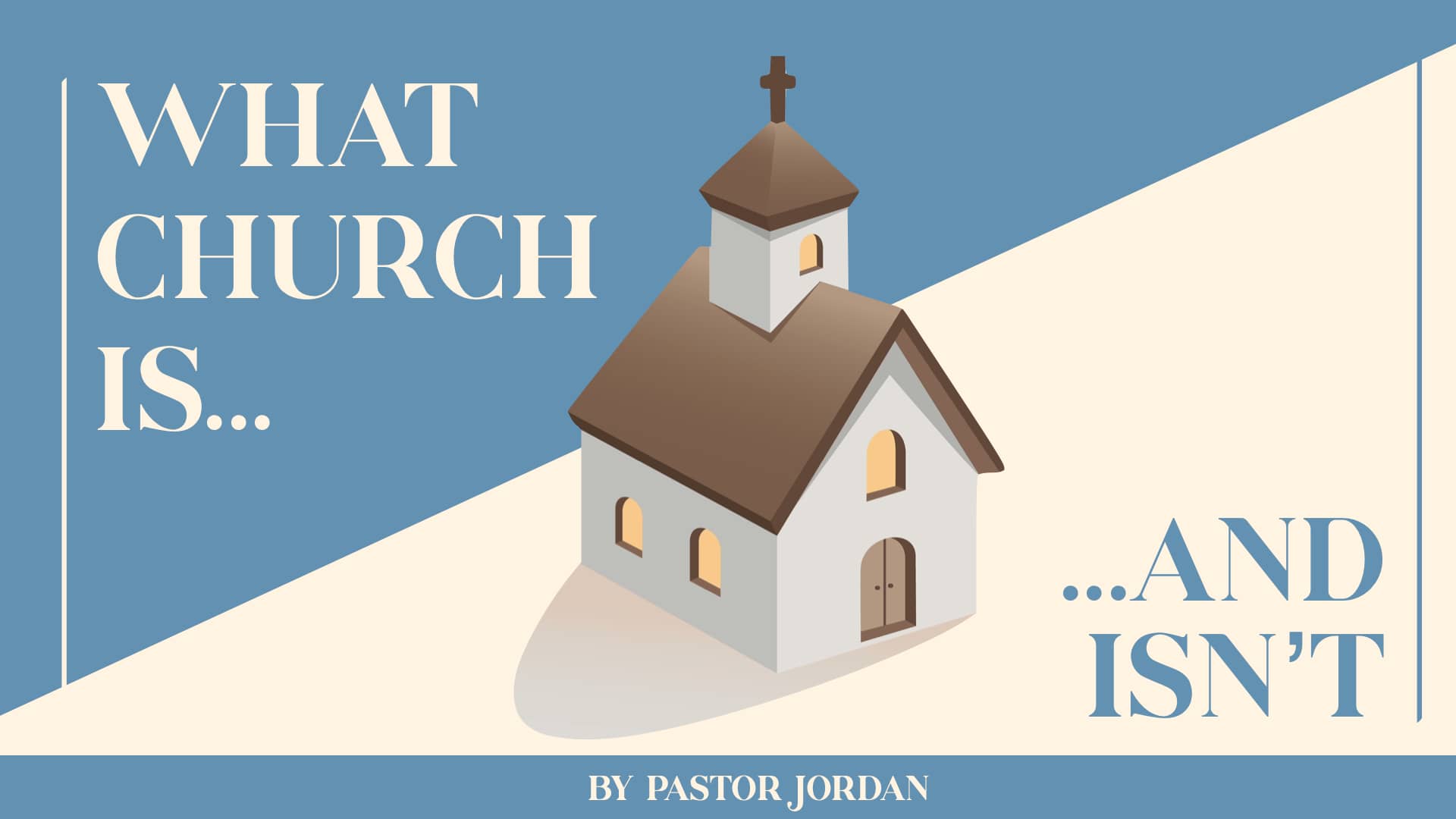What church is and isn t on vimeo