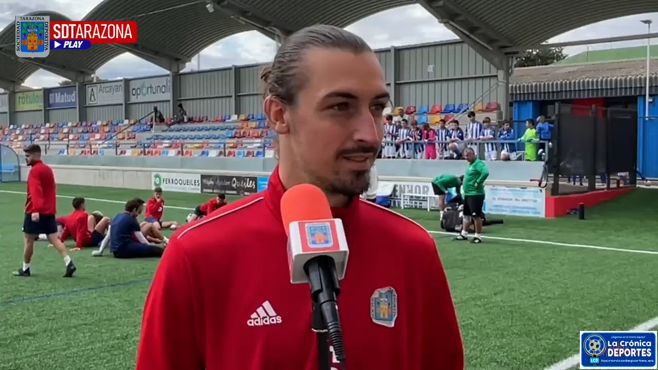 LA PREVIA / SD Tarazona - SD Beasain / ARNAU MIRAMBEL (Jugador Tarazona) Jornada 4 / 2ª RFEF - Grupo 2 / Fuente: SD Tarazona