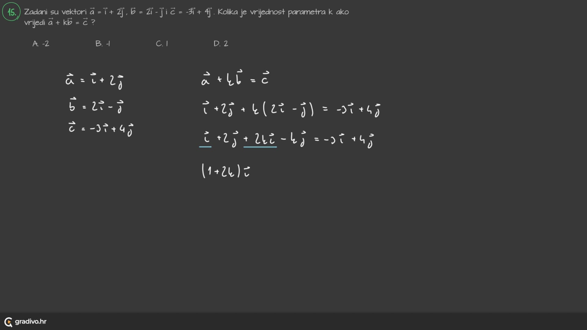 Matematika A - 2022. ljeto, 15.