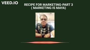 RECIPE FOR MARKETING-PART 3