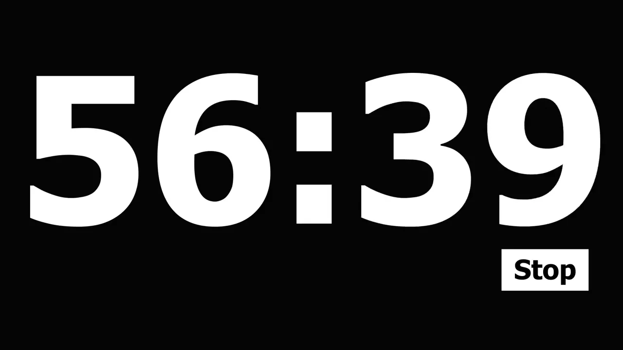 60 Minute Countdown Timer.mp4 on Vimeo