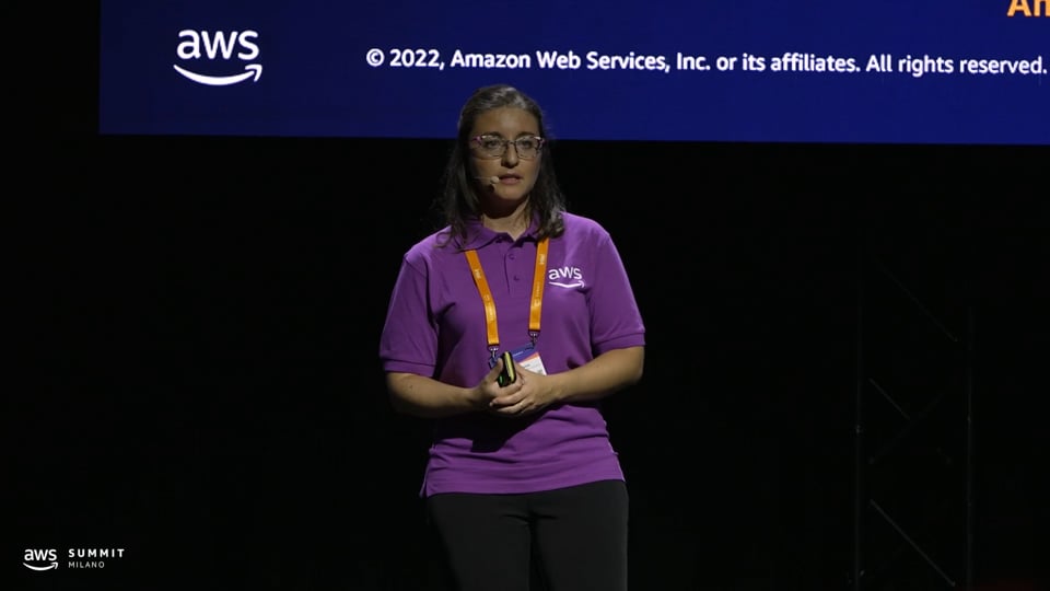 Video afspelen "Livestream | Amazon - AWS Summit Milan: Paola Lorusso, Marco Reni, Daniele Curci (2022)"