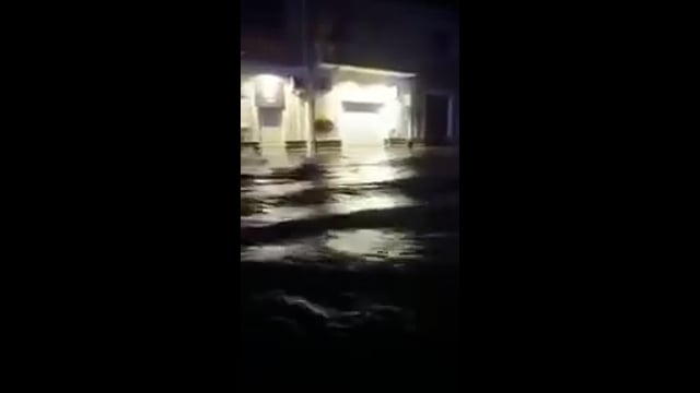 Maltempo, alluvione a Trapani: strade sott'acqua