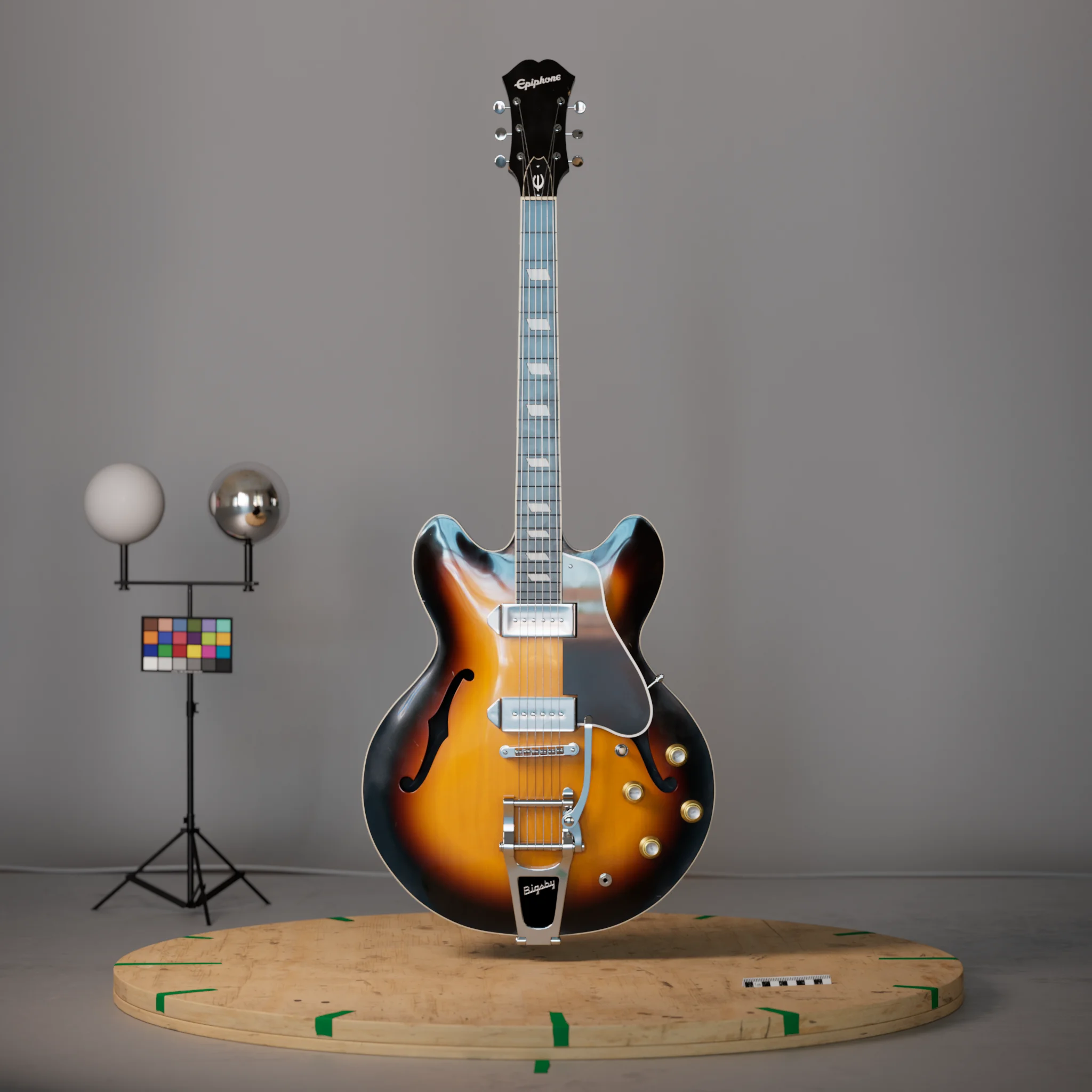 Epiphone Casino ジャンク Kushaan Chavda - Epiphone Casino