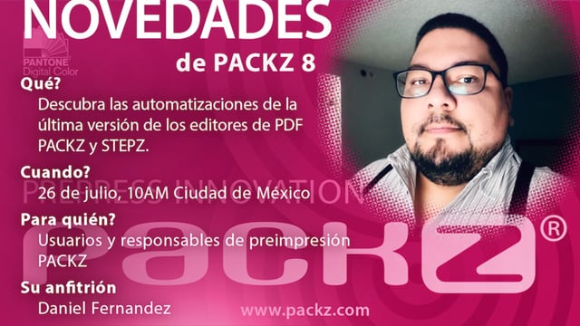 What's New in PACKZ 8 (Spanish)