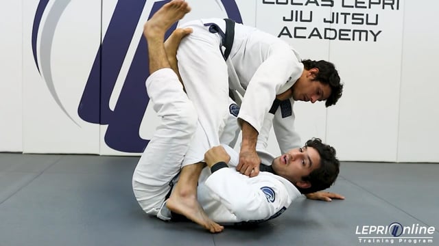 De La Riva to One Leg X to Toe Hold