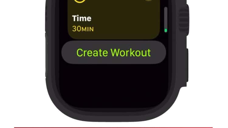 Custom workout apple online watch