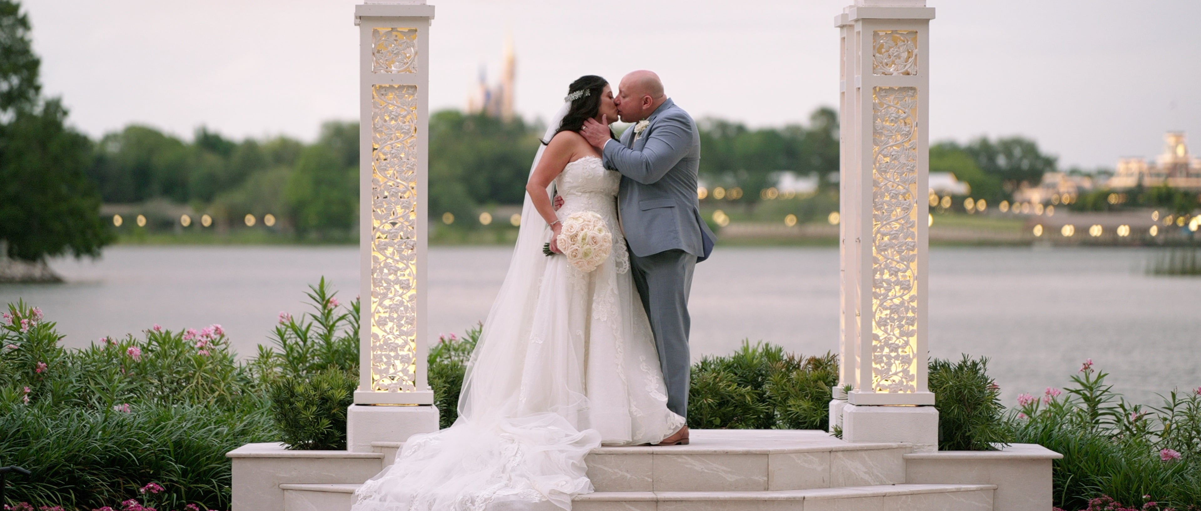 Video thumbnail for Epcot & Grand Floridian Wedding | Lucia & Claudio