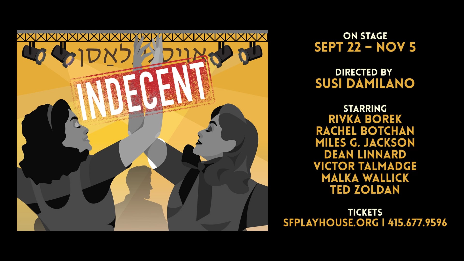 SF Playhouse's Indecent - Trailer