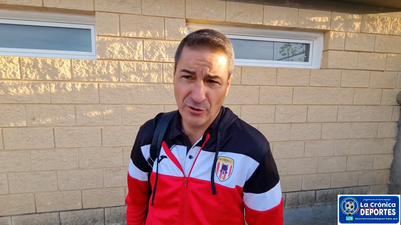 MARIO VICIEN (Entrenador Ontiñena) Ontiñena CF 2-1 Ajax de Juslibol / Jornada 1 / Regional Preferente Gr 1 / Fuente: YouTube Ontiñena CF