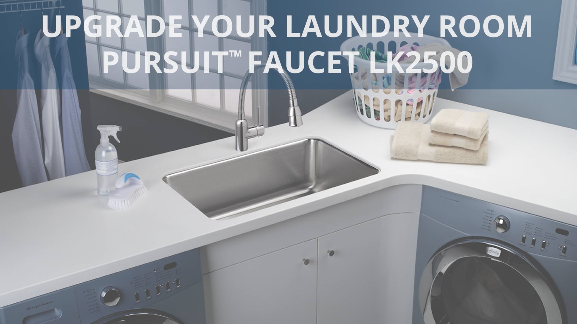 Elkay Pursuit Laundry Faucet LK2500 on Vimeo