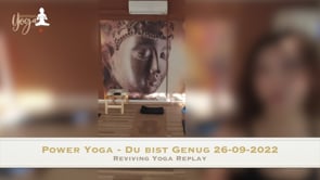 Power Yoga Du bist genug 26-09-2022