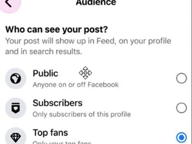 Wie kann man exklusiven Content posten?