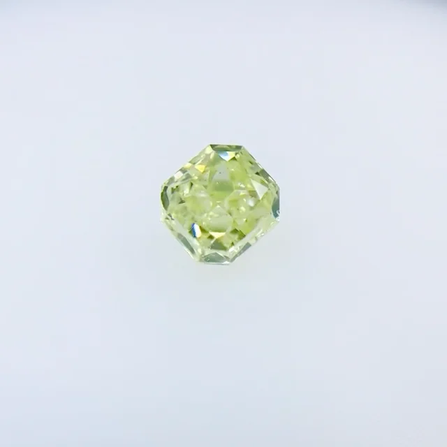 FANCY YELLOW GREEN 0.337ct RCT/RT1503
