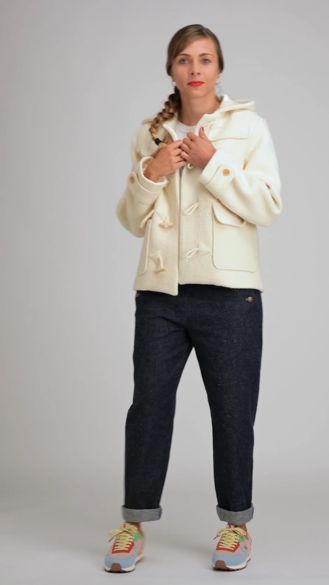 I AM Rê - Ladies Duffle Coat Sewing Pattern - Monty Coat - I AM