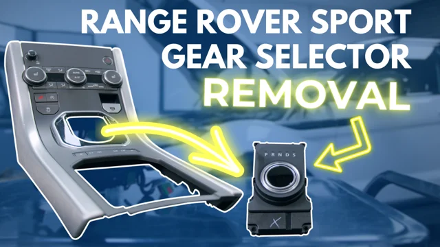 Range rover deals evoque gear selector