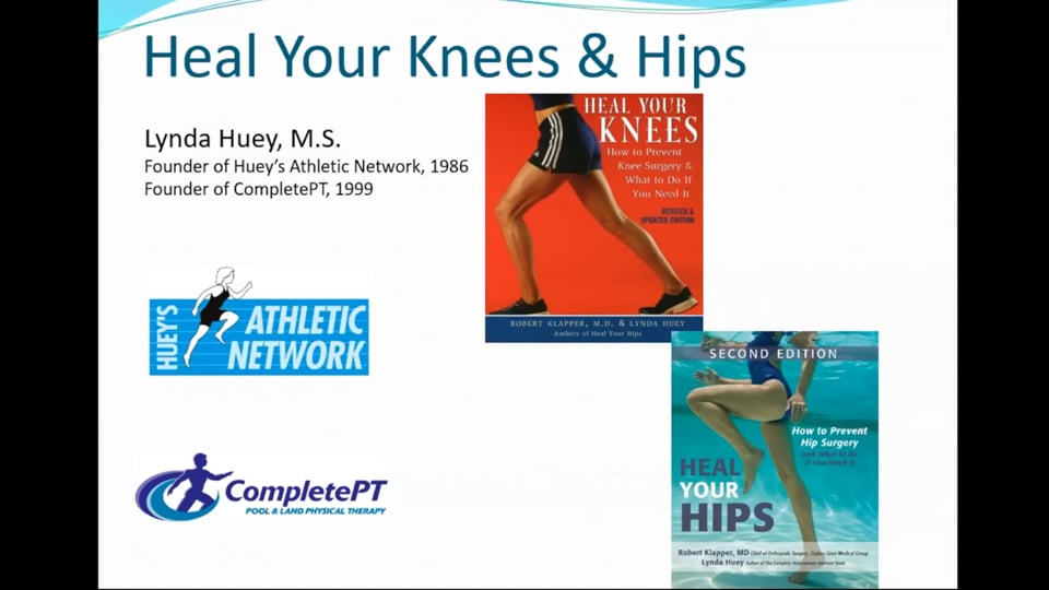 Rehab Knees and Hips