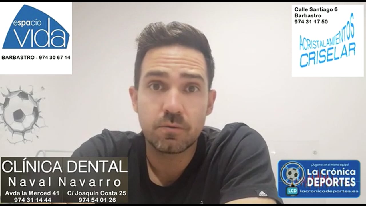 DIEGO CABEZA (Entrenador La Almunia) CD La Almunia 3-4 Huesca B / Jornada 3 / 3ª División