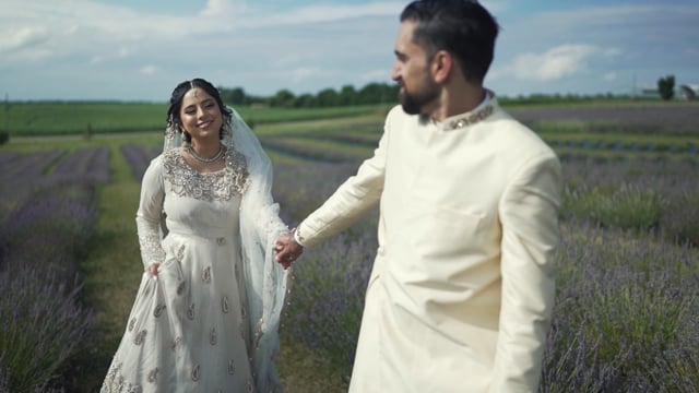 Still from Arsha & Ali next day edit by Happy Soul Films, Toronto wedding videographers