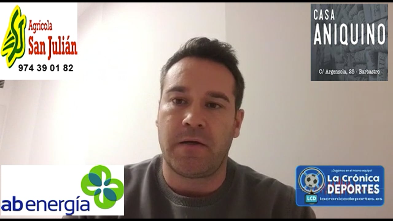 RUBÉN ZAPATER (Entrenador Épila) CF Épila 3-1 SD Ejea / Jornada 3 / 3ª División