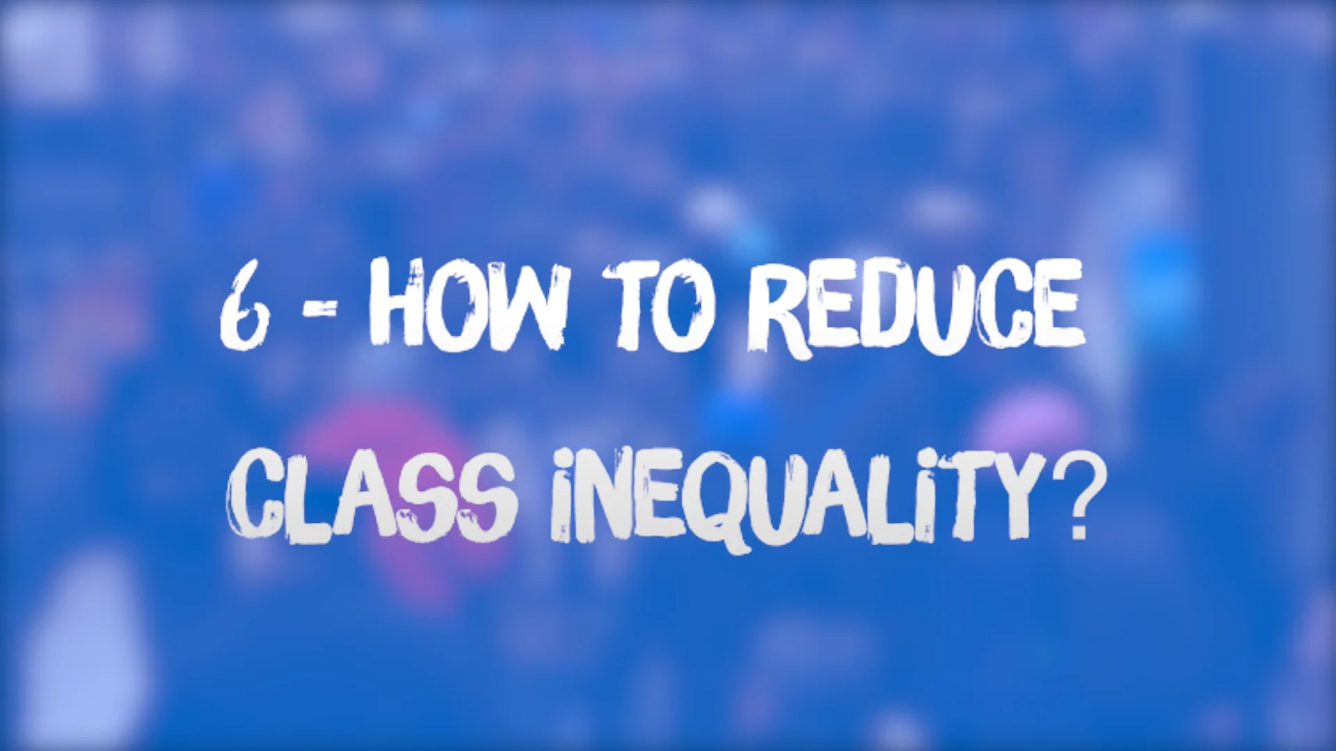 Class Documentary Chapters 6 on Vimeo