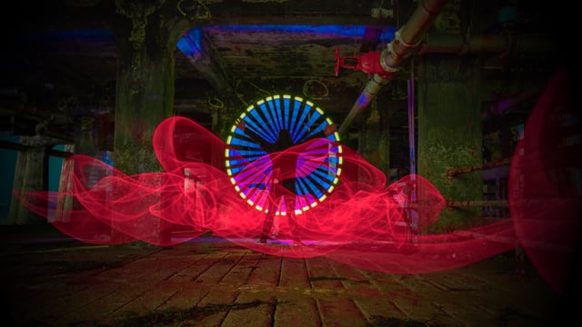 video thumbnail for Southend Stories - The Lightpainter on vimeo