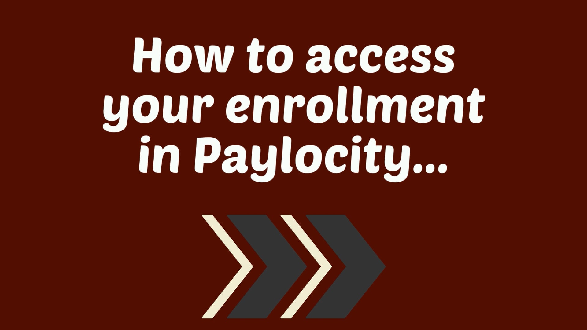 Cherokee Benefit Enrollment on Vimeo