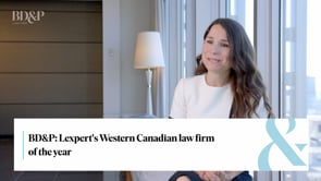 BD&P - Lexpert's 2022 Western Canadian Law Firm of the Year
