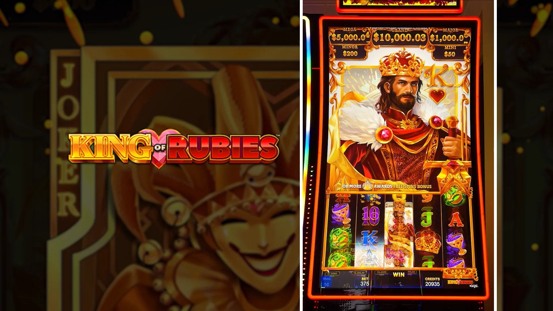 King Of Rubies | AGS Slot | AGS Gaming